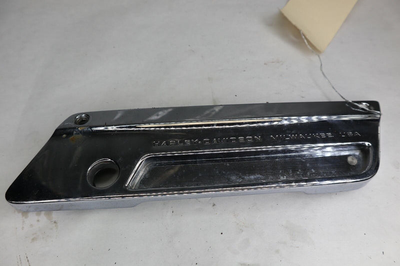 90601-93 Harley Davidson RIGHT Chrome Saddlebag Faceplate