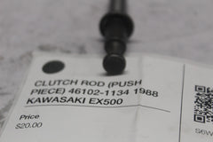 CLUTCH ROD (PUSH PIECE) 46102-1134 1988 KAWASAKI EX500
