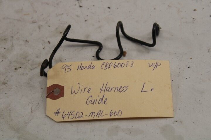 OEM Honda Motorcycle Wire Harness Guide LEFT 64502-MAL-600 1995 CBR600F3 White