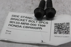 SIDE STAND BRACKET BOLT 2PCS 90133-MR8-000 1998 HONDA CBR900RR