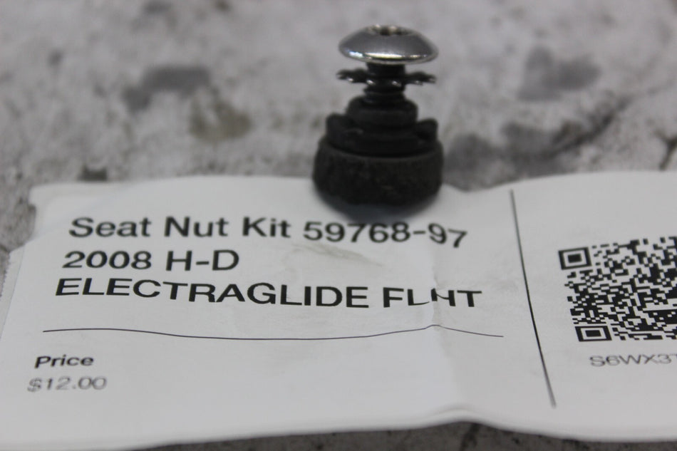 Seat Nut Kit 59768-97 2008 H-D ELECTRAGLIDE FLHT