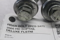 RISER BOLT 2PCS 3471 2005 HD SOFTAIL DELUXE FLSTNI