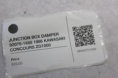 JUNCTION BOX DAMPER 92075-1688 1986 KAWASAKI CONCOURS ZG1000