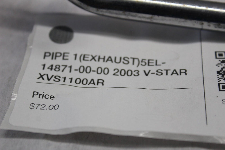 PIPE 1 (EXHAUST) 5EL-14871-00-00 2003 V-STAR XVS1100AR