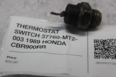 THERMOSTAT SWITCH 37760-MT2-003 1989 HONDA CBR900RR