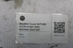 Breather Cover W/TUBE 11176-31301 2002 KATANA GSX750F