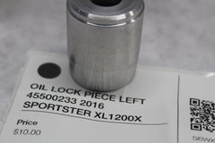 OIL LOCK PIECE LEFT 45500233 2016 SPORTSTER XL1200X