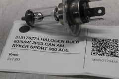 515176274 HALOGEN BULB 60/55W 2023 CAN AM RYKER SPORT 900 ACE