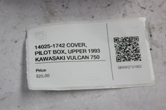 14025-1742 COVER, PILOT BOX, UPPER 1993 KAWASAKI VULCAN 750