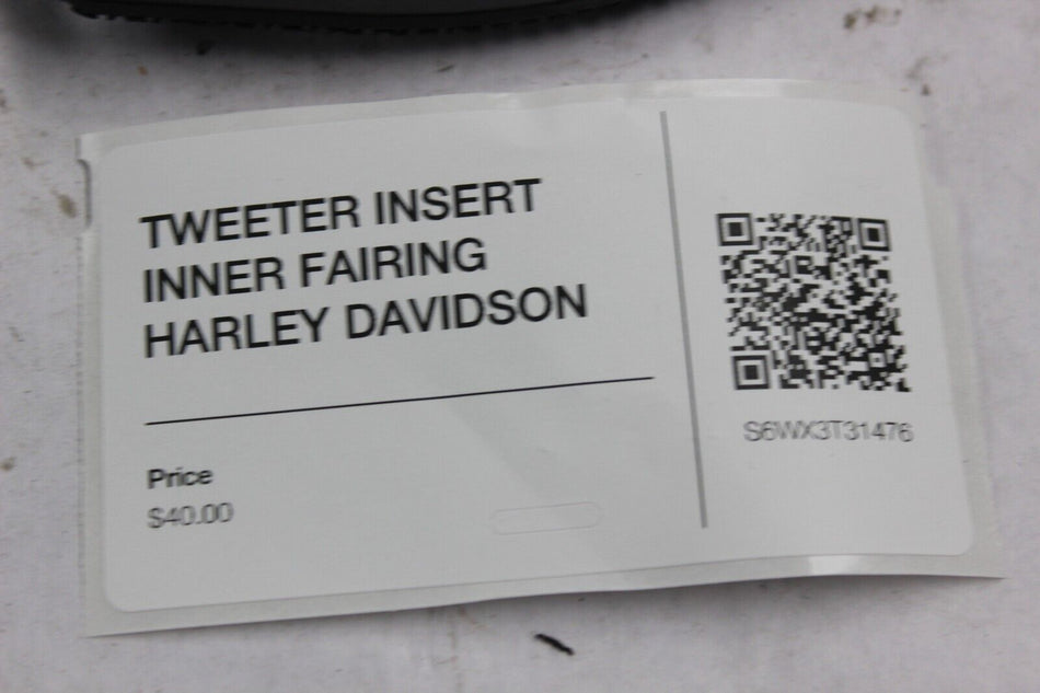 TWEETER INSERT INNER FAIRING HARLEY DAVIDSON