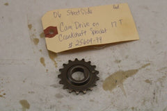 OEM Harley Davidson Cam Drive Crank Sprocket 17T 25609-99 2006 Streetglide Grey