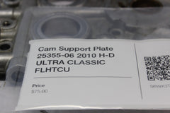 Cam Support Plate 25355-06 2010 H-D ULTRA CLASSIC FLHTCU
