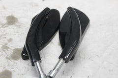 SET BLACK TEARDROP MIRRORS 2012 SPORTSTER XL1200