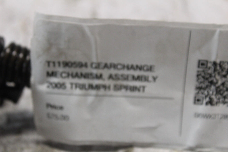 T1190594 GEARCHANGE MECHANISM, ASSEMBLY 2005 TRIUMPH SPRINT ST1050