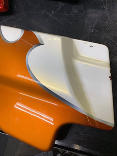 66250-09 LEFT SIDE COVER CUSTOM PAINT HARLEY DAVIDSON