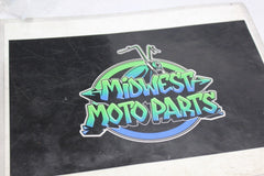 RIGHT EXHAUST PIPE COVER BLACK 49107-1058 1986 KAWASAKI ZG1000