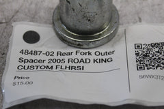 48487-02 Rear Fork Outer Spacer 2005 ROAD KING CUSTOM FLHRSI