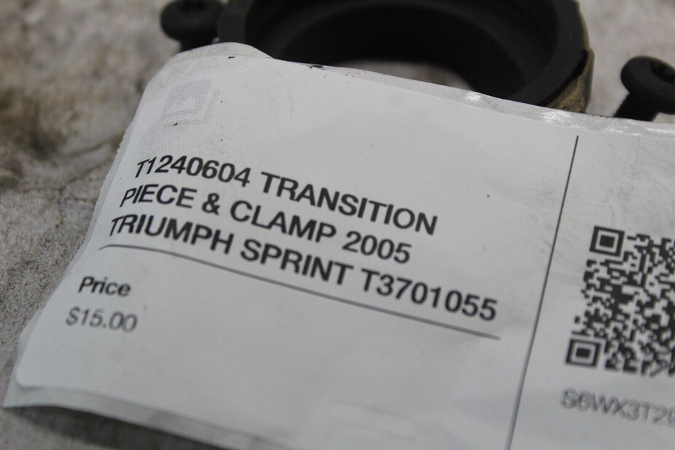 T1240604 TRANSITION PIECE & CLAMP 2005 TRIUMPH SPRINT T3701055