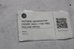 OUTSIDE GENERATOR COVER 14031-1188 1993 VULCAN VN750