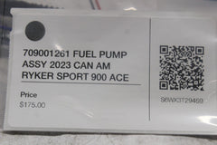 709001261 FUEL PUMP ASSY 2023 CAN AM RYKER SPORT 900 ACE