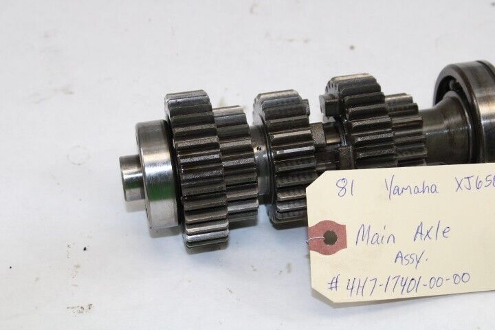OEM Yamaha Motorcycle 1981 XJ650 Main Axle 4H7-17401-00