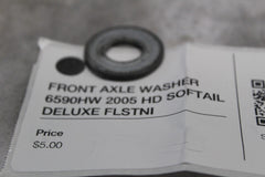 FRONT AXLE WASHER 6590HW 2005 HD SOFTAIL DELUXE FLSTNI