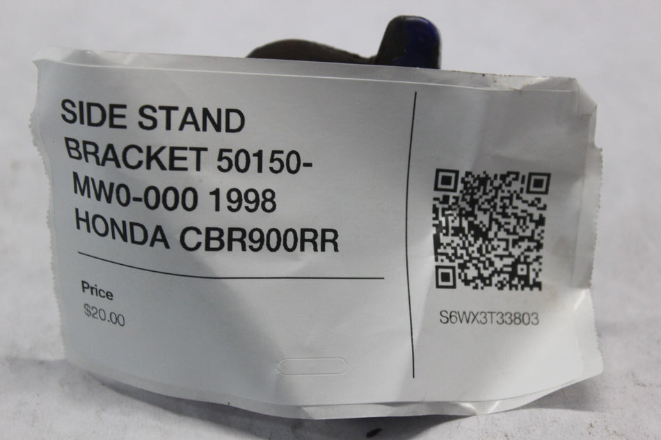 SIDE STAND BRACKET 50150-MW0-000 1998 HONDA CBR900RR