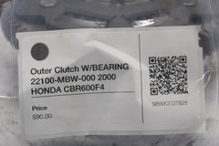 Outer Clutch W/BEARING 22100-MBW-000 2000 HONDA CBR600F4