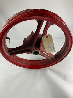 OEM Kawasaki EX500 Front Wheel Red