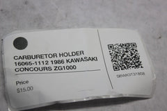 CARBURETOR HOLDER 16065-1112 1986 KAWASAKI CONCOURS ZG1000