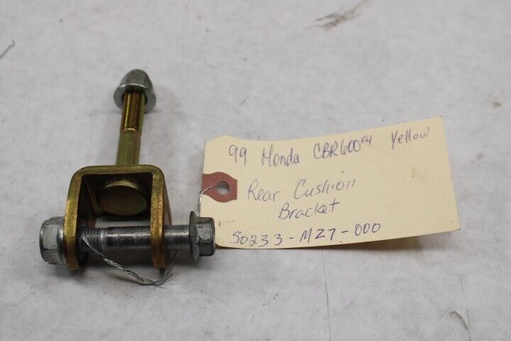 OEM Honda Motorcycle 1999 CBR600F4 Rear Upper Cushion Bracket 50233-MZ7-000