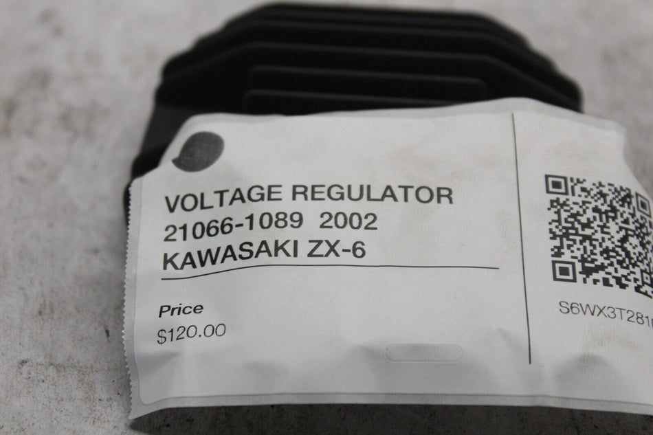 VOLTAGE REGULATOR 21066-1089  2002 KAWASAKI ZX-6
