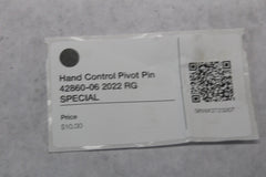 Hand Control Pivot Pin 42860-06 2022 RG SPECIAL