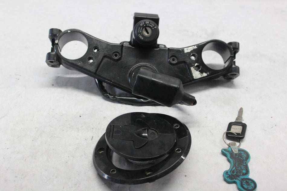 UPPER FORK HOLDER W/IGNITION W/KEY 44039-1135 27005-5064 1986 KAW ZG1000
