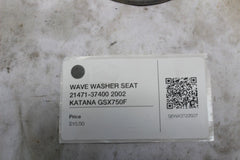 WAVE WASHER SEAT 21471-37400 2002 KATANA GSX750F