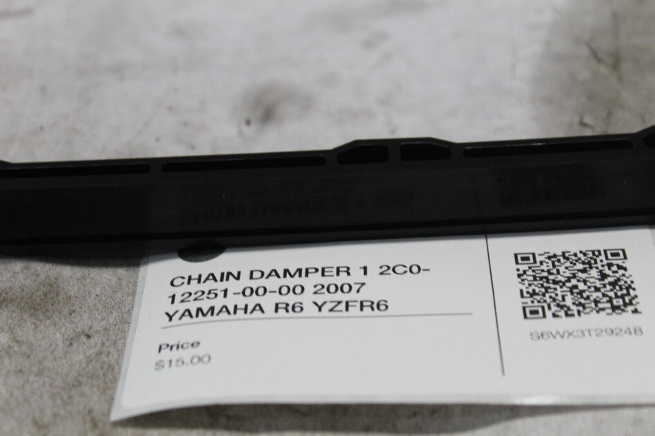 CHAIN DAMPER 1 2C0-12251-00-00 2007 YAMAHA R6 YZFR6