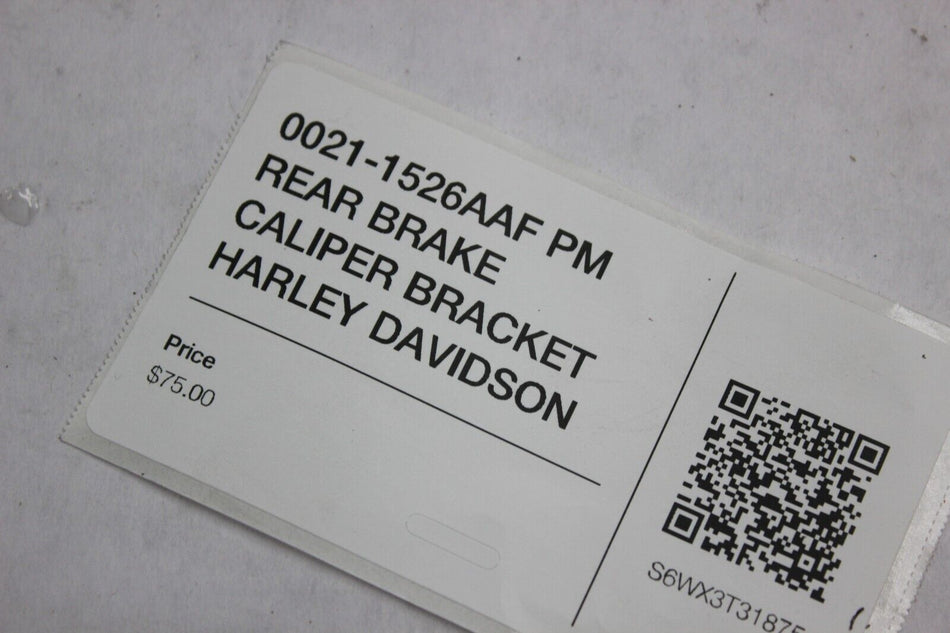 0021-1526AAF PM REAR BRAKE CALIPER BRACKET HARLEY DAVIDSON