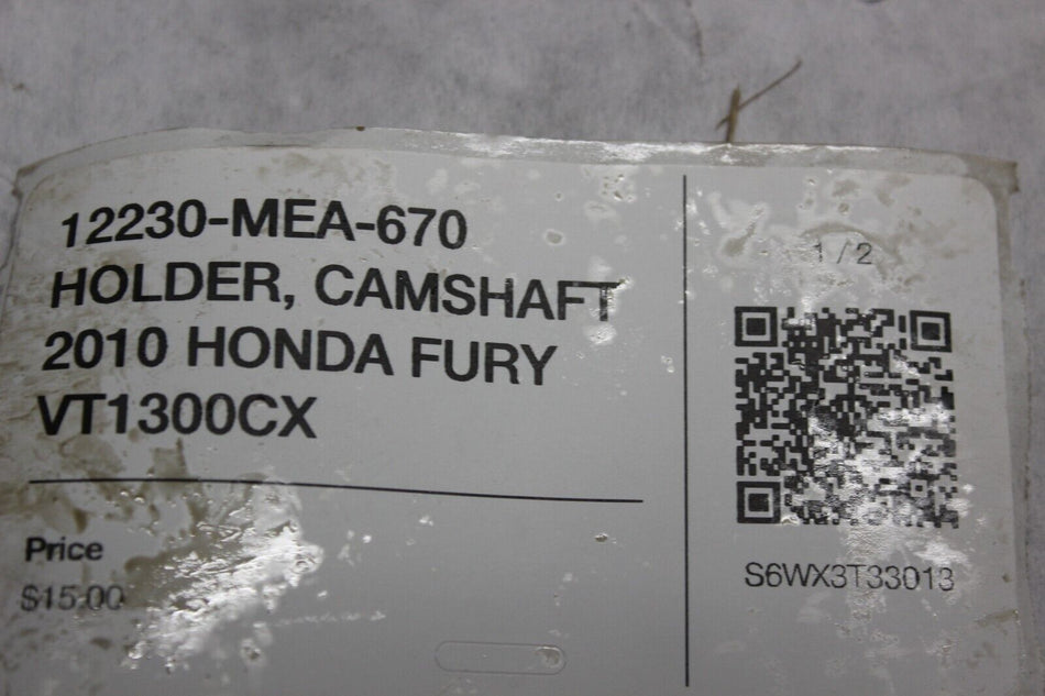 12230-MEA-670 HOLDER, CAMSHAFT 2010 HONDA FURY VT1300CX