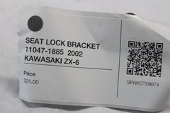 SEAT LOCK BRACKET 11047-1885  2002 KAWASAKI ZX-6