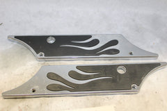 AFTERMARKET SADDLBAG FACEPLATE FLAMES HARLEY DAVIDSON 90601-93