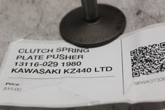 CLUTCH SPRING PLATE PUSHER 13116-029 1980 KAWASAKI KZ440 LTD