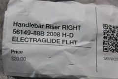 Handlebar Riser RIGHT 56149-88B 2008 H-D ELECTRAGLIDE FLHT