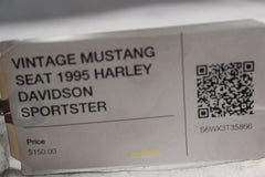 VINTAGE MUSTANG SEAT 1995 HARLEY DAVIDSON SPORTSTER
