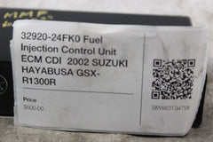 32920-24FK0 Fuel Injection Control Unit ECM CDI  2002 SUZUKI HAYABUSA GSX-R1300R