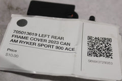 705013619 LEFT REAR FRAME COVER 2023 CAN AM RYKER SPORT 900 ACE