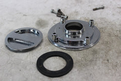 AFTERMARKET CHROME TWIST GAS CAP ASSY W/ BOLTS 2002 SUZUKI HAYABUSA GSX1300R