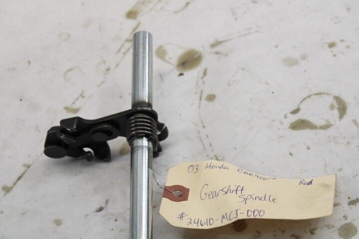 OEM Honda Motorcycle Gearshift Spindle #24610-MCJ-000 2003 CBR900RR