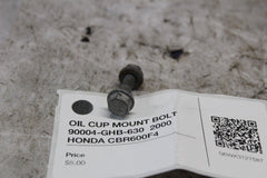 OIL CUP MOUNT BOLT 90004-GHB-630  2000 HONDA CBR600F4