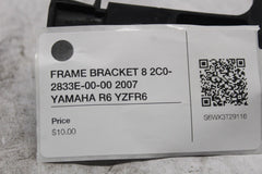 FRAME BRACKET 7 2C0-2833A-00-00 2007 YAMAHA R6 YZFR6