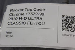 Rocker Top Cover Chrome 17572-99 2010 H-D ULTRA CLASSIC FLHTCU